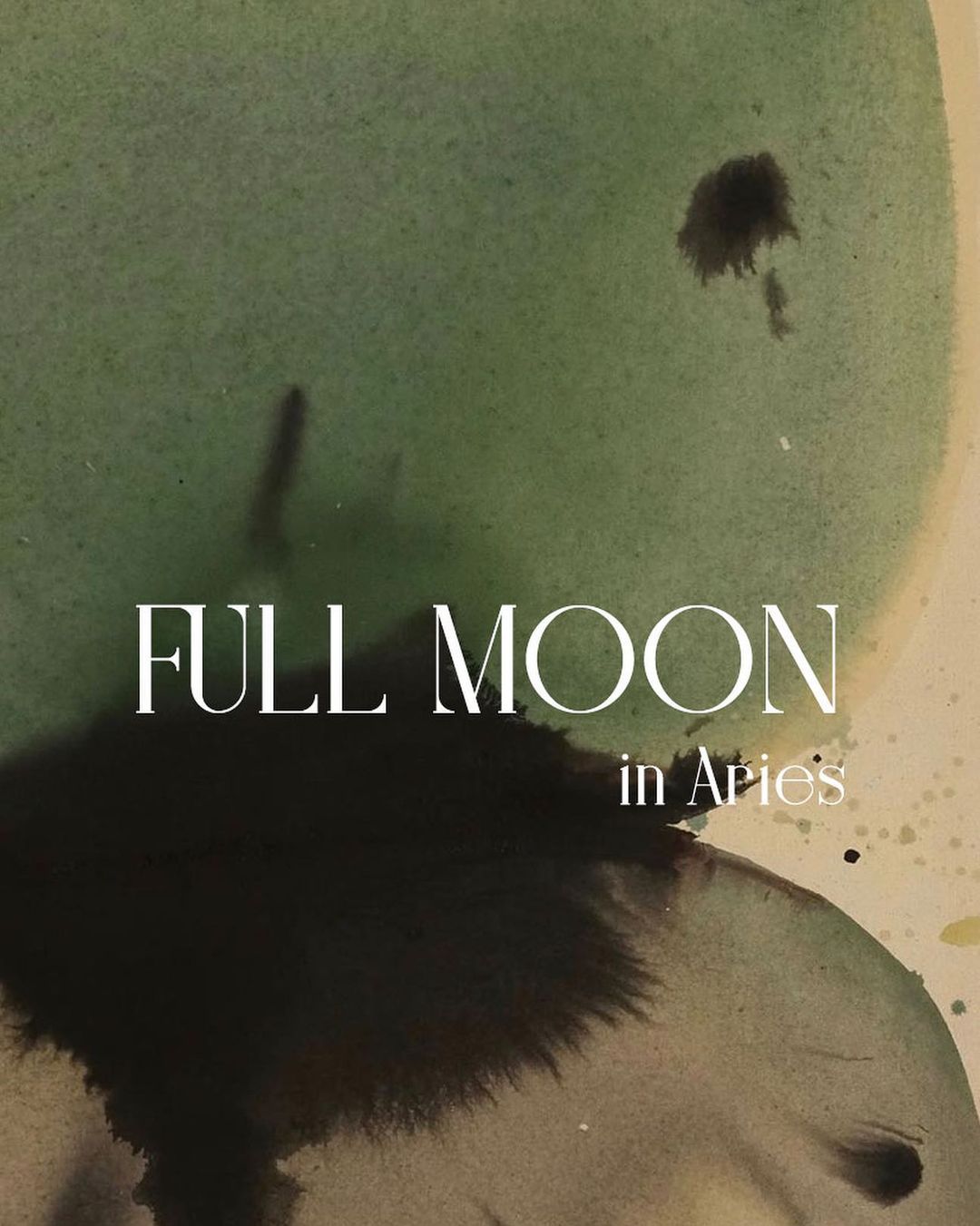 The Full Moon in Aries by Quantic Yin